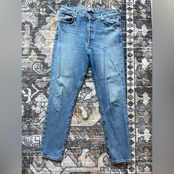 Citizens of Humanity Olivia High Rise Slim Ankle Distressed jeans - Picture 2 of 10